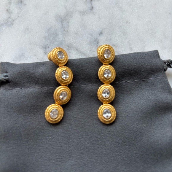 NWOT Julie Vos drop earrings - Picture 2 of 6